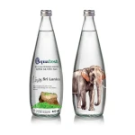 AQUAFRESH - LIVE SRI LANKA GLASS WATER BOTTLE 500ML