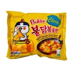 Samyang Buldak Hot Chicken Cheese Ramen Noodles 140G