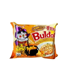 Samyang Buldak Hot Chicken Quattro Cheese Ramen Noodles 145G